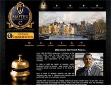 Tablet Screenshot of master-c.com